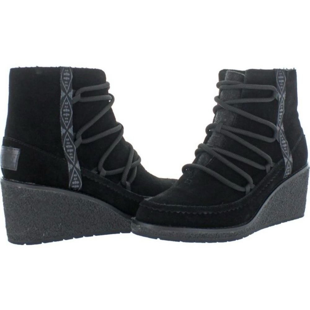 Pendleton Islegate Lace-Up Wedge Bootie Boots Siz… - image 2
